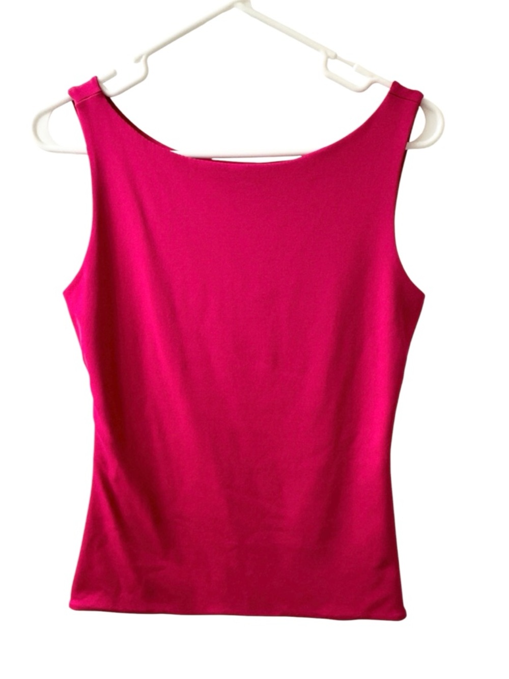 Carilyn Vaile Sleeveless Tank Top in Bright Pink